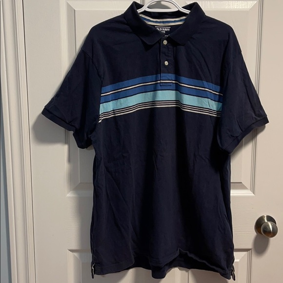 🌟Host Pick🌟 Old Navy Polo style shirt Blue XXL - Picture 1 of 6